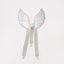 LCW Shimmer Wings Silver Girls Suspender 9337