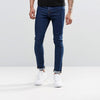 P&B Sleek Dark Blue Skinny Denim