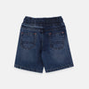 NDU Dark Blue Contrast Orange Cord Denim Shorts 1959