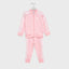 AD 3 Stripes Light Pink Mock Neck Zipper Tracksuit 9916