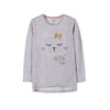 5.10.15 Glitter Meow Grey Long Shirt 863