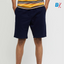 SS Pique Navy Blue Shorts 10090