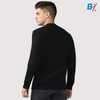 Giessen Front Print Black Sweatshirt 10101
