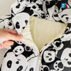 CN All Over Pandas Black & White Puffer Jacket 10103