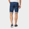 T&T Josh Dark Blue Regular Slim Denim Shorts