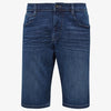 T&T Josh Dark Blue Regular Slim Denim Shorts