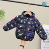 CN Happy Fun Mickey Navy Blue Puffer Jacket 10120
