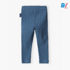 5.10.15 Dino Patch Cadet Blue Rib Legging 10130