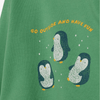 5.10.15 Have Fun Penguins Green Sweatshirt 12821