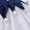 VKT Moon Light With Stars Navy Blue Frock 10146