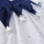 VKT Moon Light With Stars Navy Blue Frock 10146