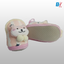 CN Stars & Bear Fluffy Warm Pink Booties 10177