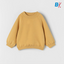 ZR Plain Mustard Neck Style Fleece Sweatshirt 10200