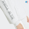 TTH Glitter Logo Light Grey Fleece Zipper Hoodie 10210