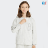 TTH Glitter Logo Light Grey Fleece Zipper Hoodie 10210
