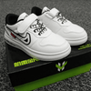 HKK Code Logo Style Laces Black With White Shoes 10330