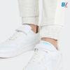 TTH Side White Panel Grey Fleece Trouser 10248