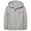 TR Shimmering Logo Grey Zipper Hoodie Tracksuit 10266