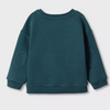 MNG New York Embroided Dark Green Terry Sweatshirt 10269