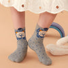 CRM Unicorn Kitty Light Blue 4 Socks Box 4645