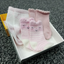 In Extenso Pink Heart & Lines 3 Pairs Baby Socks 10288
