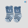 In Extenso Ice-cream Crown & Bear 3 Pairs Baby Socks 10289