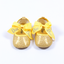 CN Dior Bow Shimming Gold Soft Bottom Pumps 10321