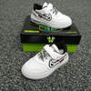 HKK Code Logo Style Laces Black With White Shoes 10330