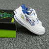 HKK Code Logo Style Laces Blue With White Shoes 10329