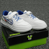 HKK Code Logo Style Laces Blue With White Shoes 10329