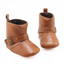 Light Brown Long Soft Bottom Botties 10336