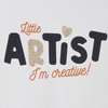 VRB Little Artist Full Sleeves White T shirt 10359