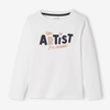 VRB Little Artist Full Sleeves White T shirt 10359