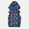 ORCH Royal Blue Contrast Camuflage Warm Gilet 10361