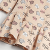 SSY Allover Cats Print Biscuit Brown Full Sleeves Terry Frock 10385