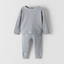 ZR Crew Neck Grey Thermal 2 Piece Set 10411