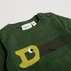NME IT D-Saw Green Sweater 10439