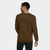 ADDS Embroided Logo3 Stripes  Sports Fleece Mustard Brown Sweatshirt 10453