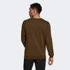 ADDS Embroided Logo3 Stripes Sports Fleece Mustard Brown Sweatshirt 10453