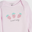 FB Printed Strawberry Full Sleeves Pack Of 3 Body Suit 10461