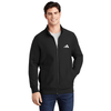 B.X ADD Logo Light Weight Mock Neck Black Zipper 10469