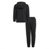 HMR ADDS Print Kangaroo Pocket Black Fleece Tracksuit 10470