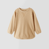 ZR Cream Long Style Thermal SweatShirt 10481