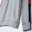 TMY Style Sleeves Grey Terry Sweatshirt 10487