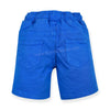 B.X Royal Blue Cotton Shorts With Yellow Cord 9536