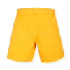B.X Mango Yellow Button Cotton Shorts 9526