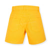 B.X Mango Yellow Button Cotton Shorts 9526
