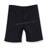 B.X Blackish Blue Button Cotton Shorts 9528