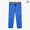 SM Contrast Waist Royal Blue Cotton Jogger 9625