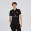 LA Martina Maserati Embroided Black Polo 10690